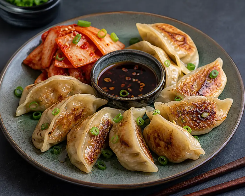 18) Dumplings -mit Kimchi (eingelegtem Chinakohl) A, 1, 14, A1