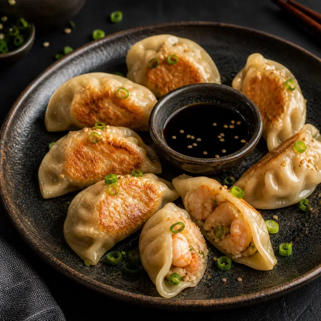 21) Dumplings -mit Garnelen B, A,1,14, A1