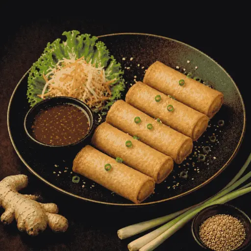 [11] 11-Vegetarische Mini - Frühlingsrollen (5Stück) A, C, 5, A1