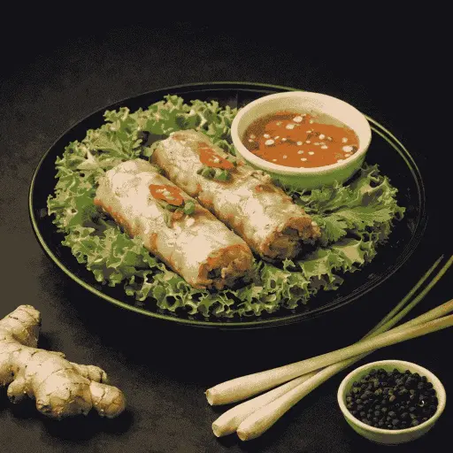 [10] 10-Vietnamesische Frühlingsrollen (2 Stück) A, C, B, 5, A1